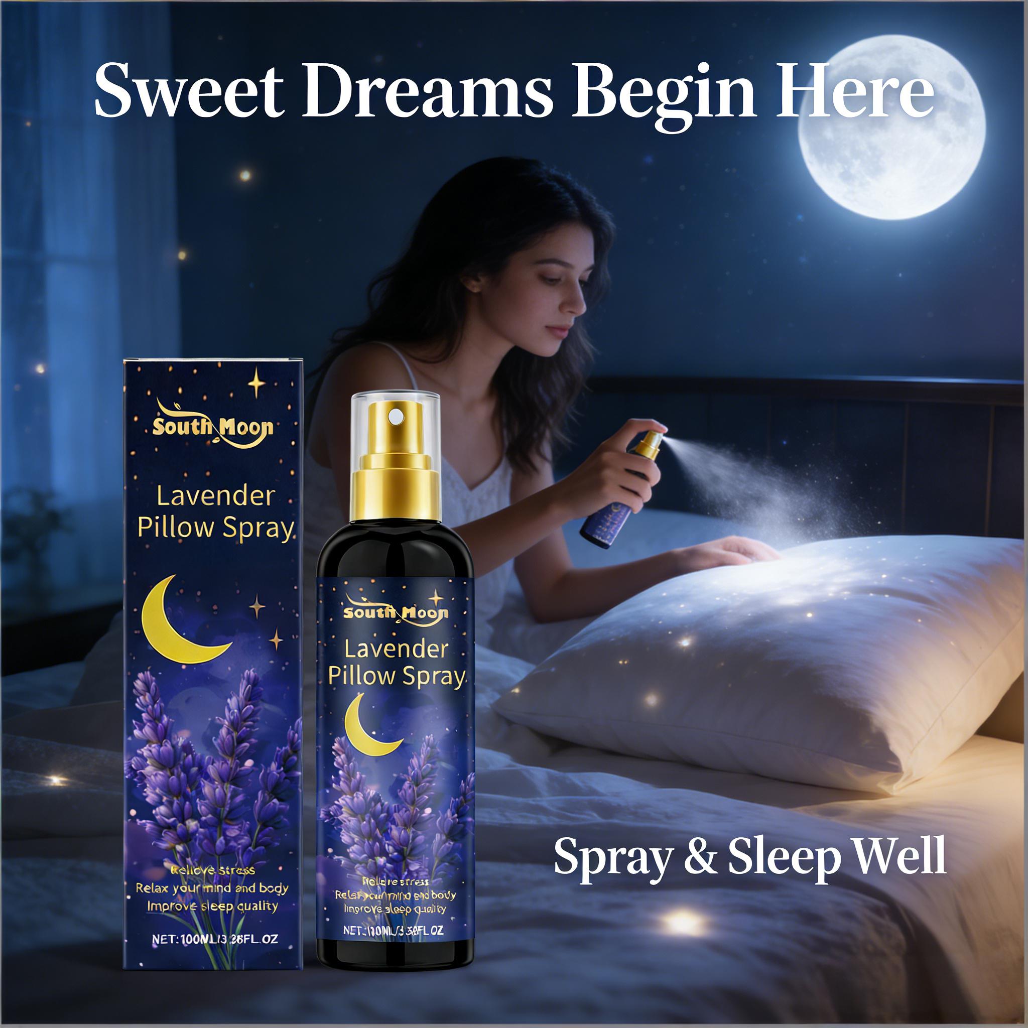 Anti Snore Contour Pillow - Spray para Dormir con Lavanda para