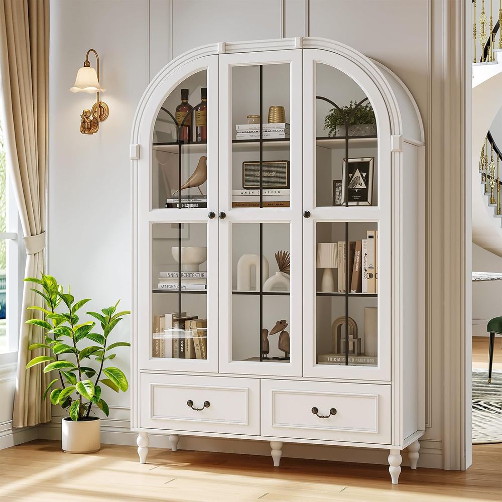 Storage & Organization - Armario de cocina arqueado de 70.8''