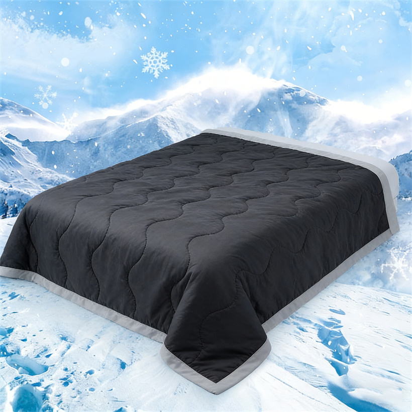 Cooling Blanket Hot Sleepers - Manta Refrigerante Suave de Gran Tamaño,