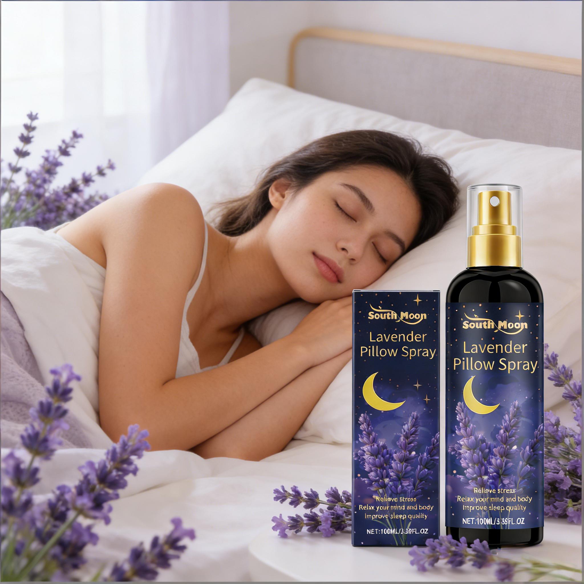 Spray para Dormir con Lavanda  - Anti Snore Contour Pillow reseña y precio