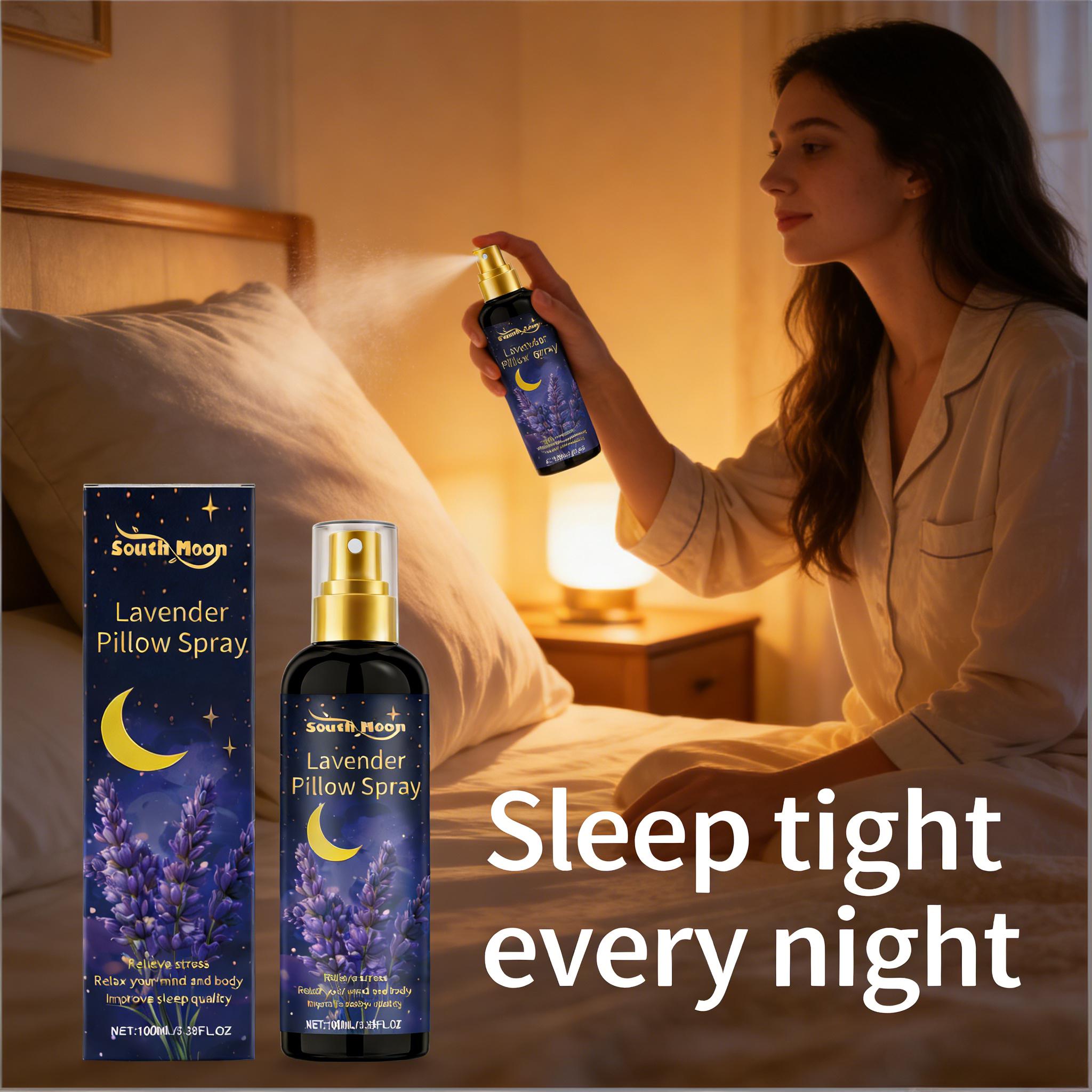 Spray para Dormir con Lavanda  - Anti Snore Contour Pillow reseña y precio