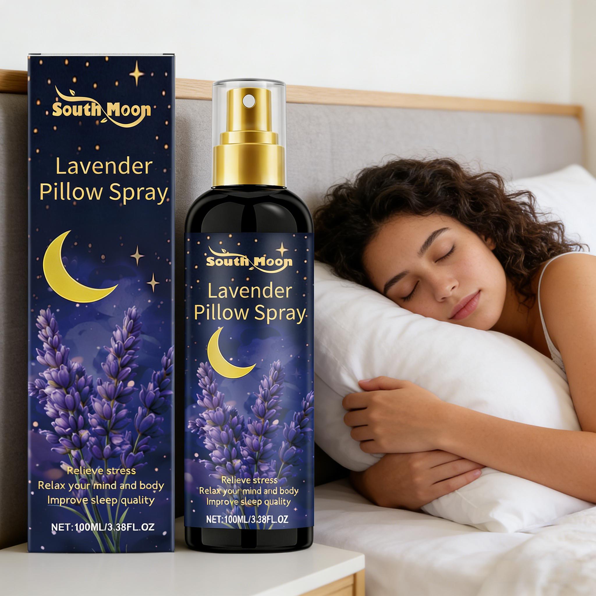 Spray para Dormir con Lavanda  - Anti Snore Contour Pillow reseña y precio