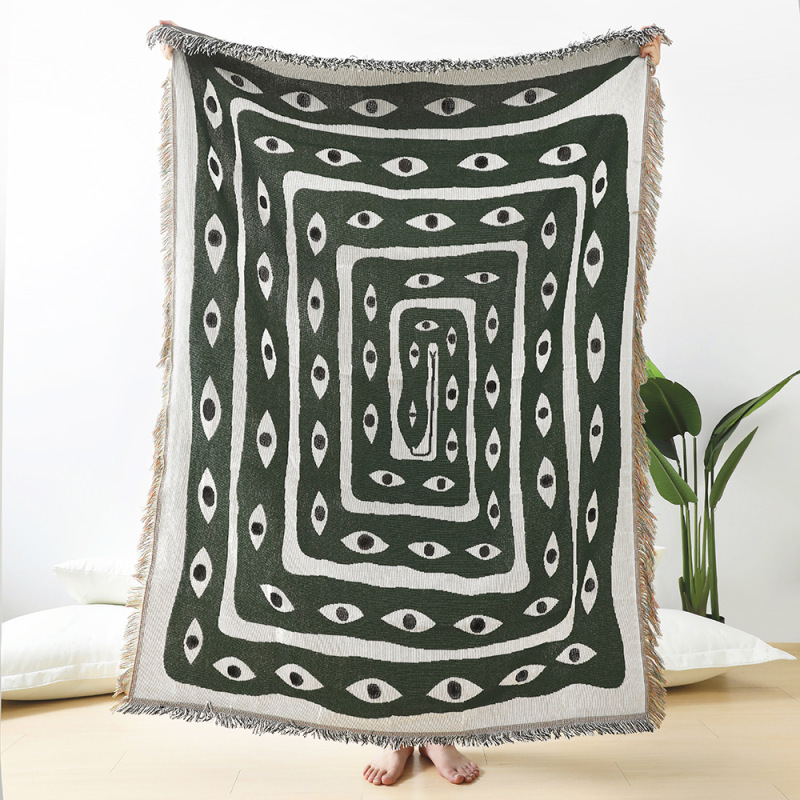 Manta textil de serpiente para - Boho Throw Blanket Fringe reseña y precio