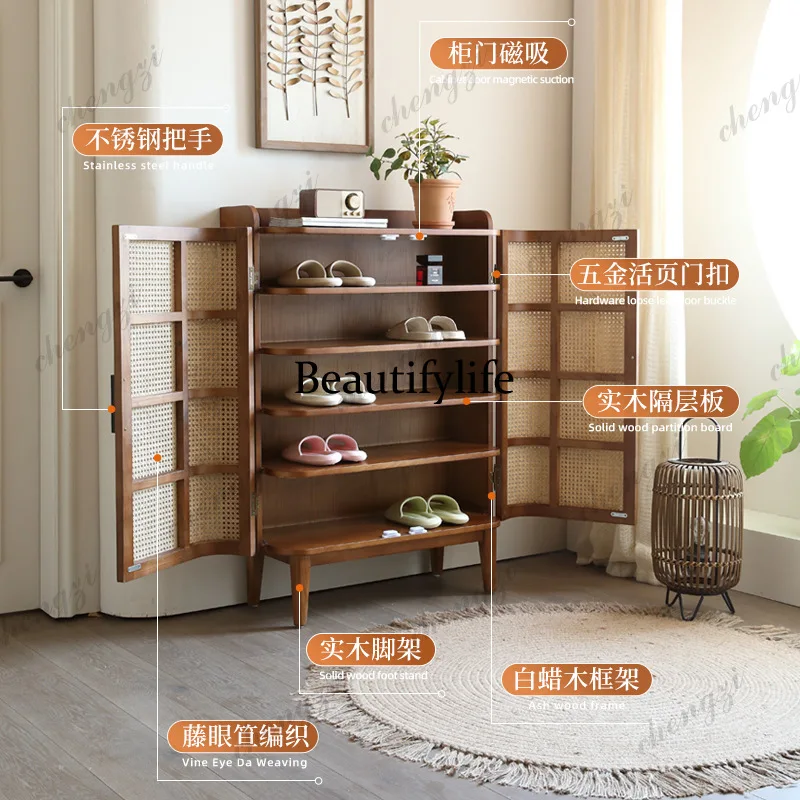 Zapatero nórdico de madera mac - Storage & Organization reseña y precio